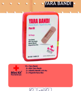 Yara Bandı Mini Kit® First Aid&Care