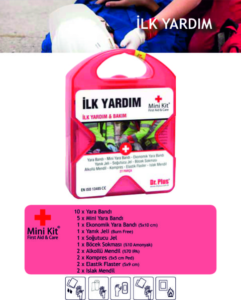 İlk Yardım Mini Kit® First Aid&Care